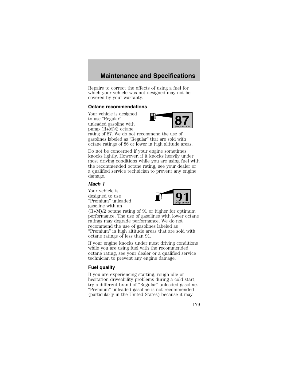 FORD 2003 Mustang v.2 User Manual | Page 179 / 216