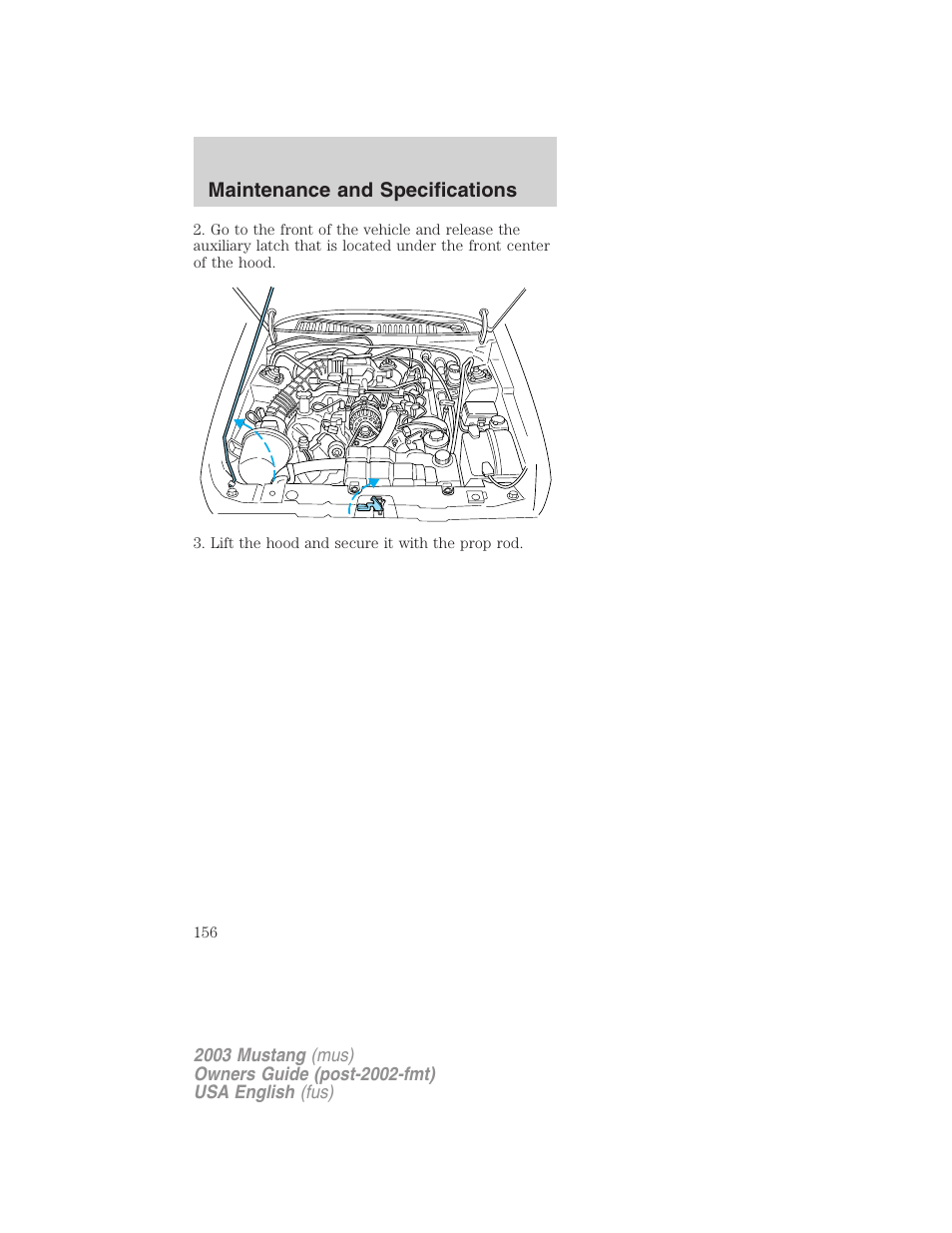 FORD 2003 Mustang v.5 User Manual | Page 156 / 216