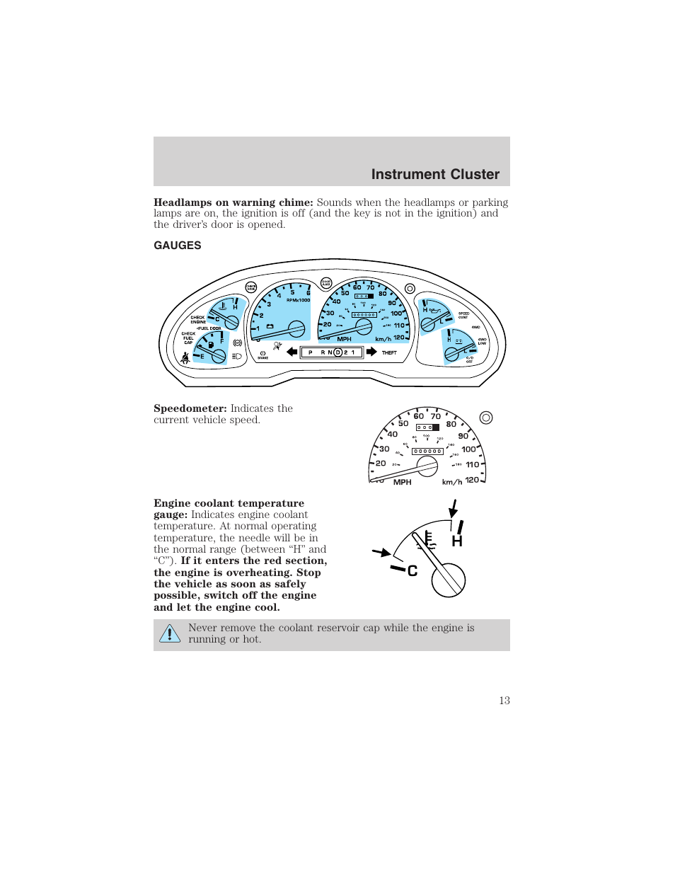 FORD 2003 Ranger v.1 User Manual | Page 13 / 248