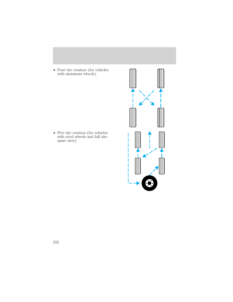 Maintenance and specifications | FORD 2002 Crown Victoria v.2 User Manual | Page 222 / 240