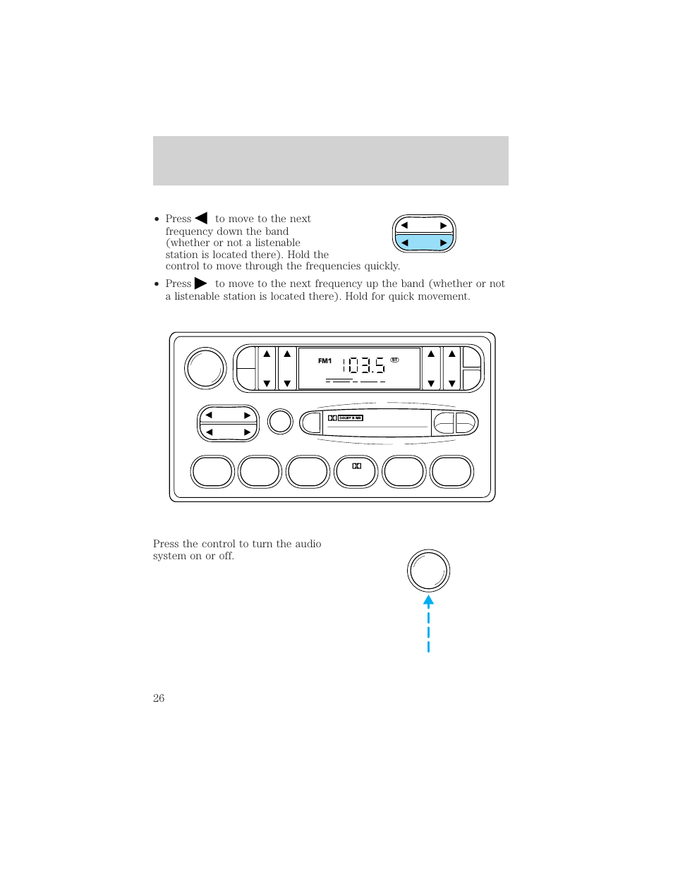 Entertainment systems | FORD 2002 Crown Victoria v.2 User Manual | Page 26 / 240