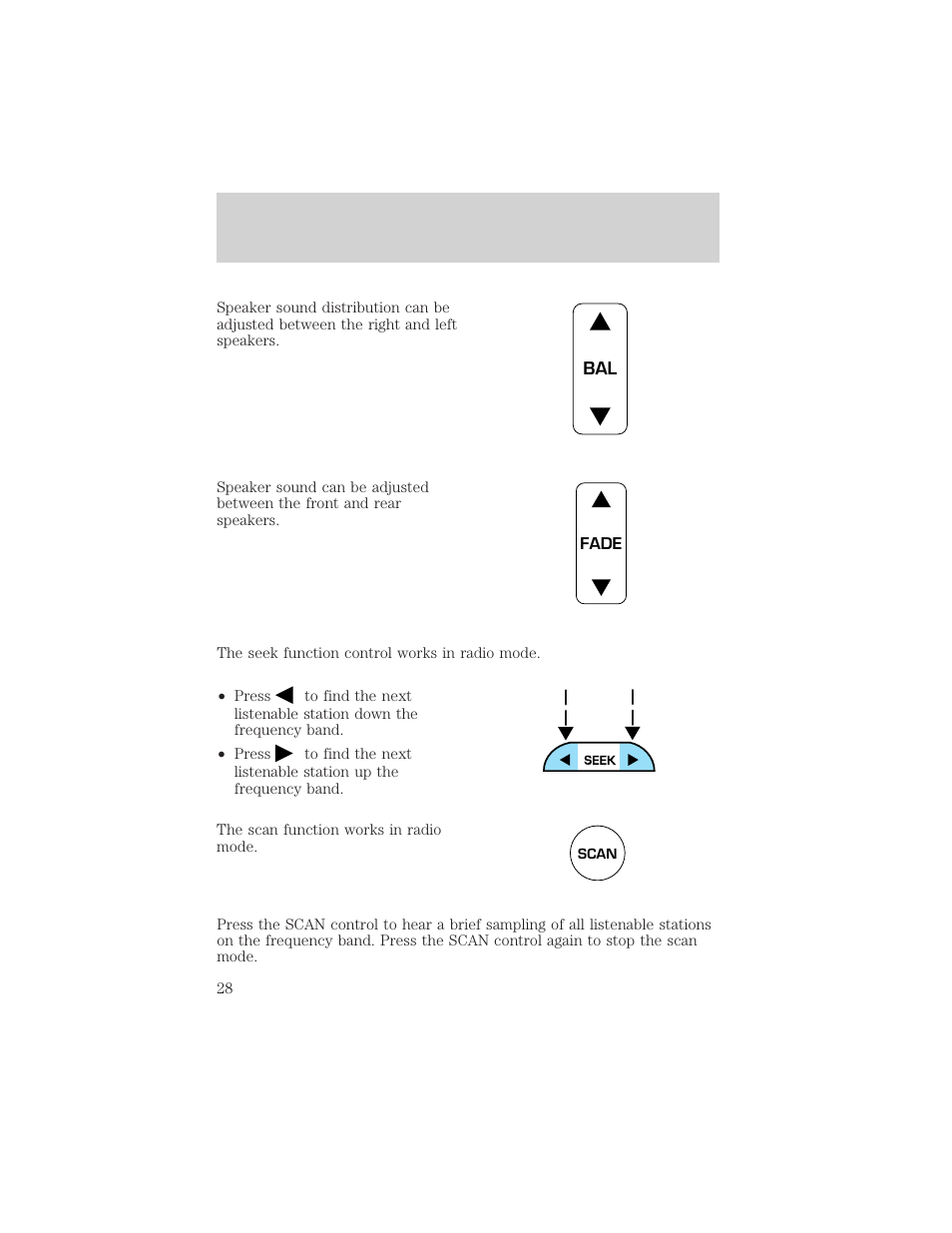 Entertainment systems | FORD 2002 Crown Victoria v.2 User Manual | Page 28 / 240