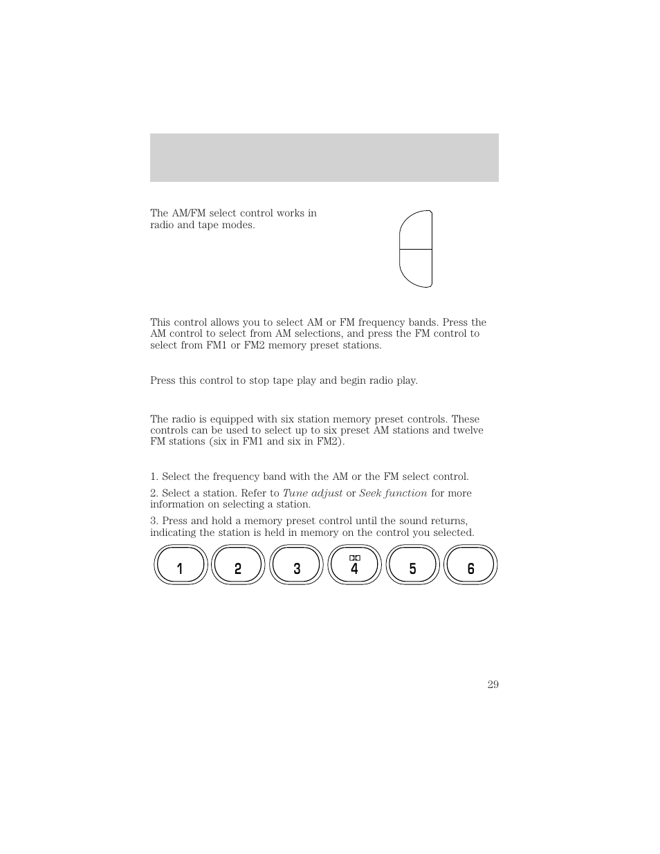 FORD 2002 Crown Victoria v.2 User Manual | Page 29 / 240