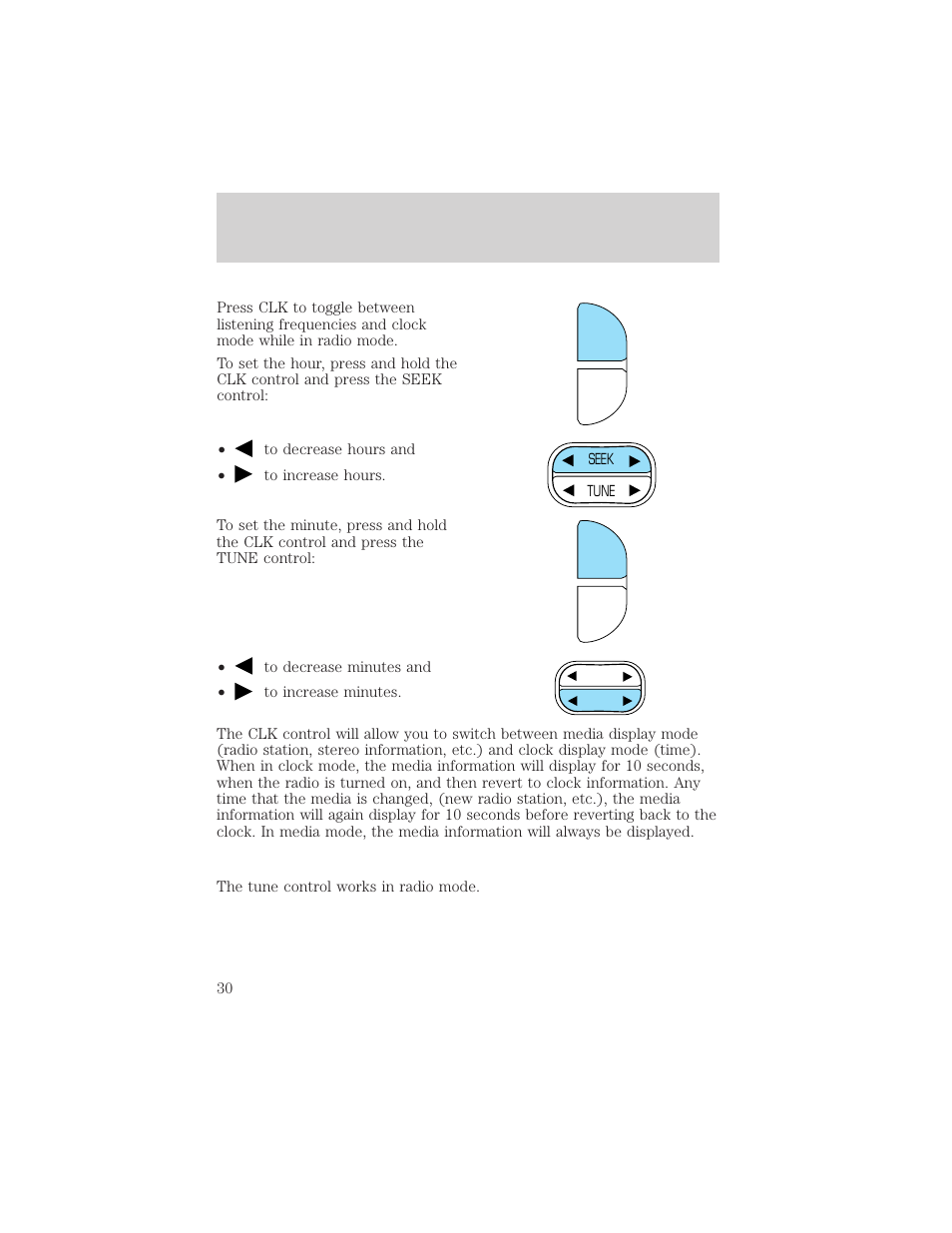 Entertainment systems | FORD 2002 Crown Victoria v.2 User Manual | Page 30 / 240