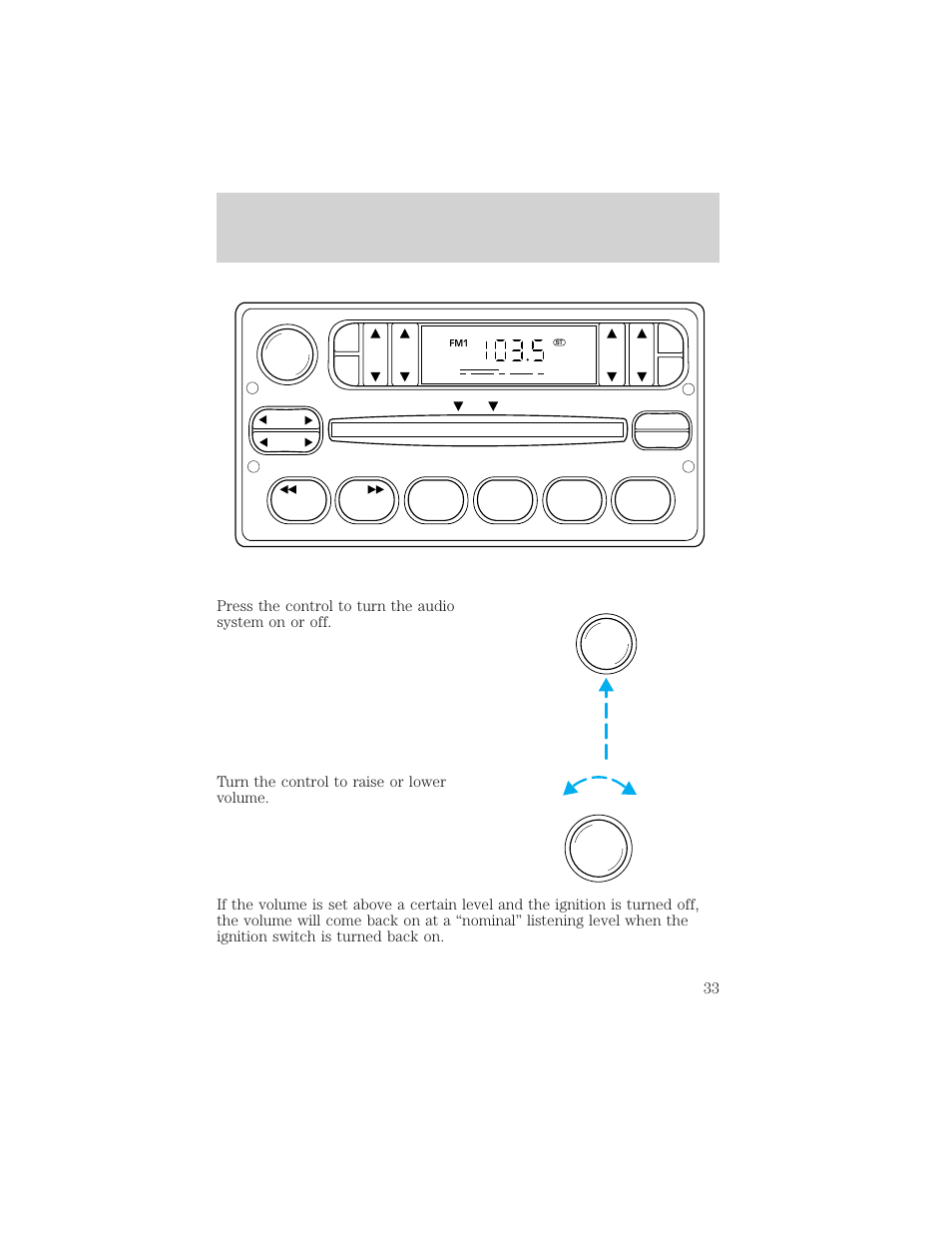 Entertainment systems | FORD 2002 Crown Victoria v.2 User Manual | Page 33 / 240