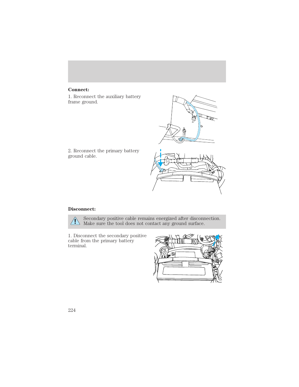 Maintenance and specifications | FORD 2002 E-450 v.1 User Manual | Page 224 / 272