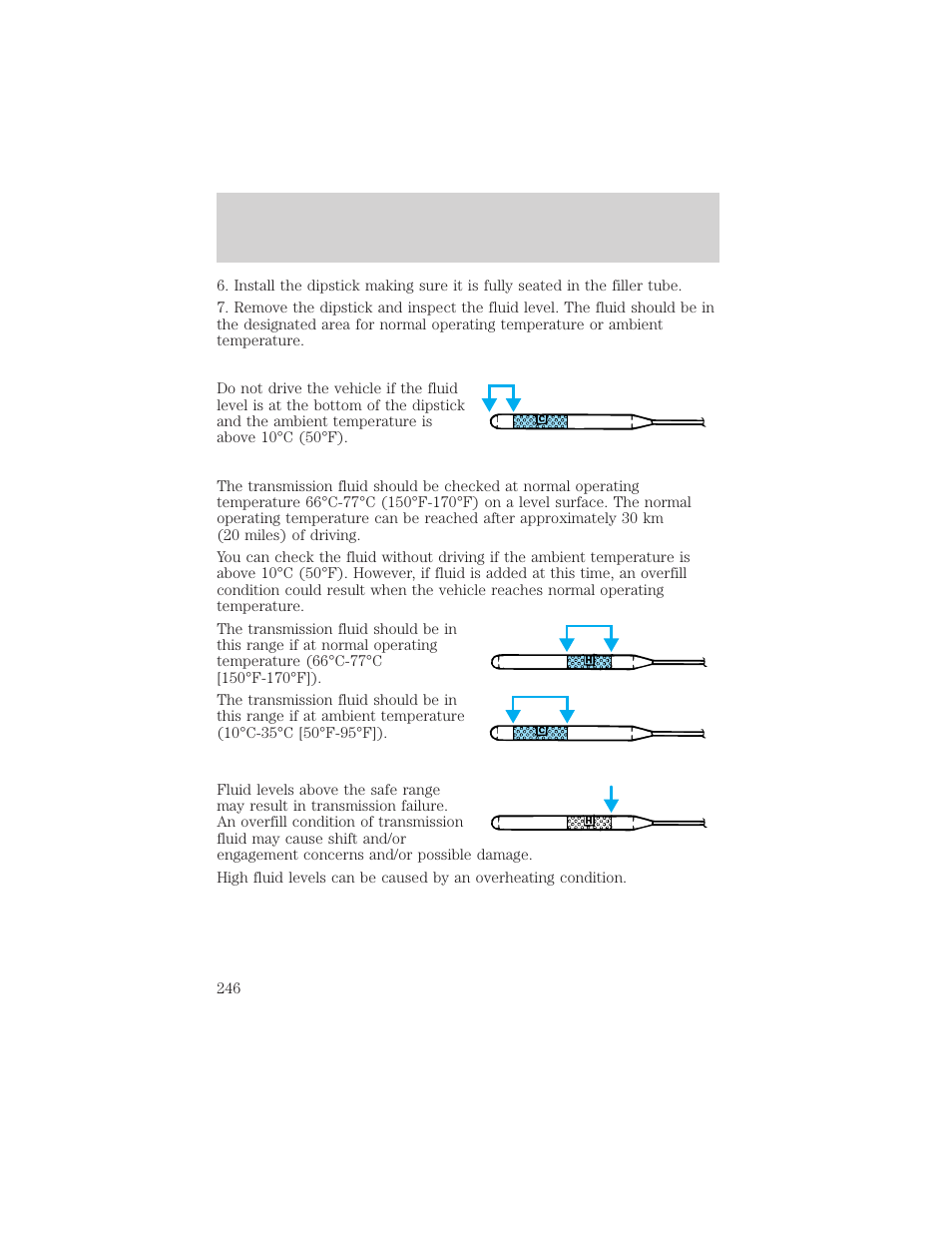 Maintenance and specifications | FORD 2002 E-450 v.1 User Manual | Page 246 / 272
