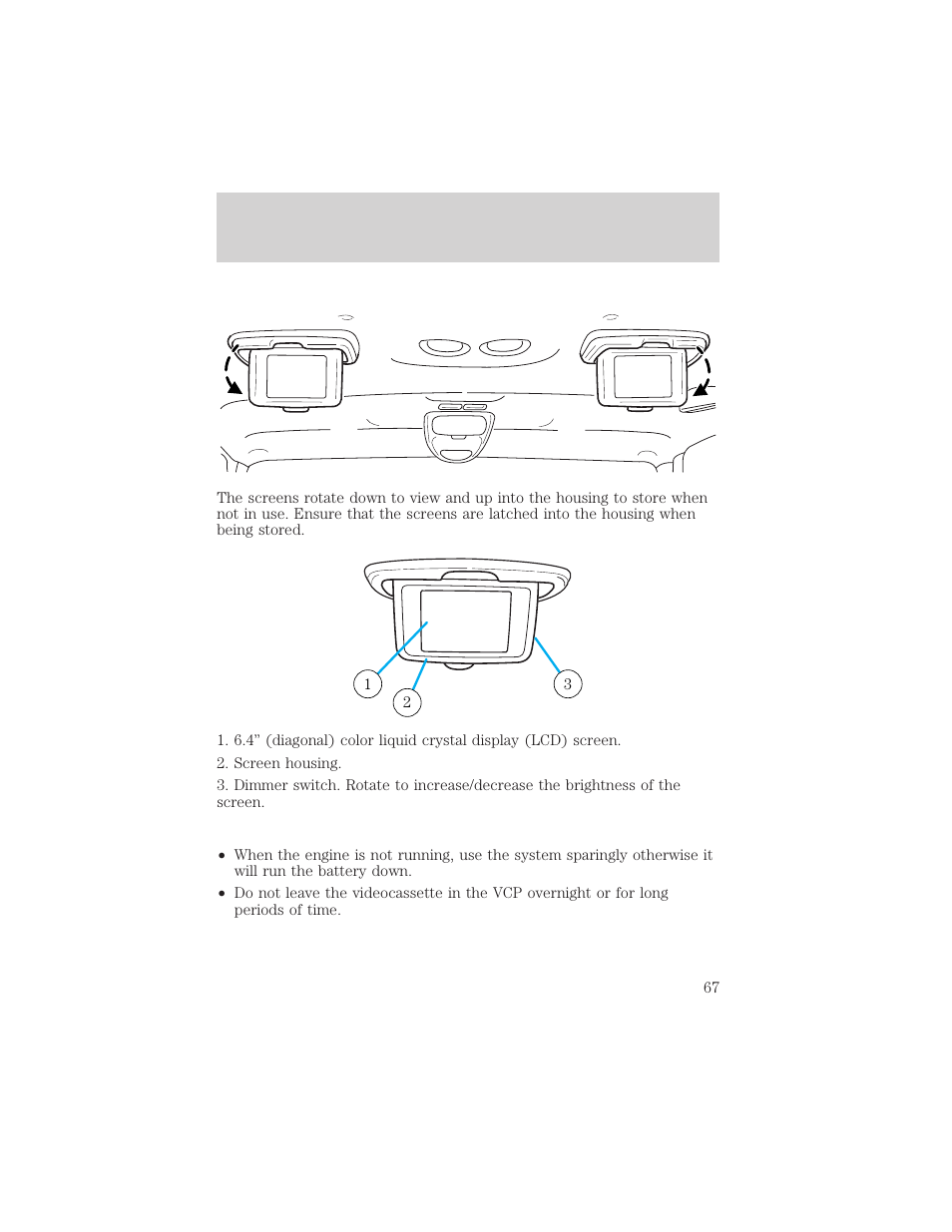 Entertainment systems | FORD 2002 E-450 v.1 User Manual | Page 67 / 272