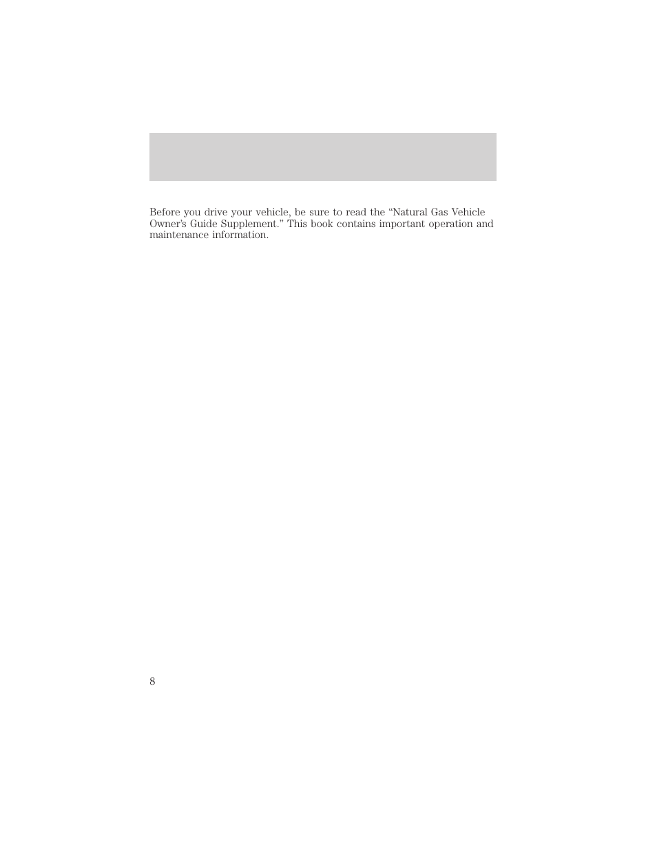 Introduction | FORD 2002 E-450 v.1 User Manual | Page 8 / 272