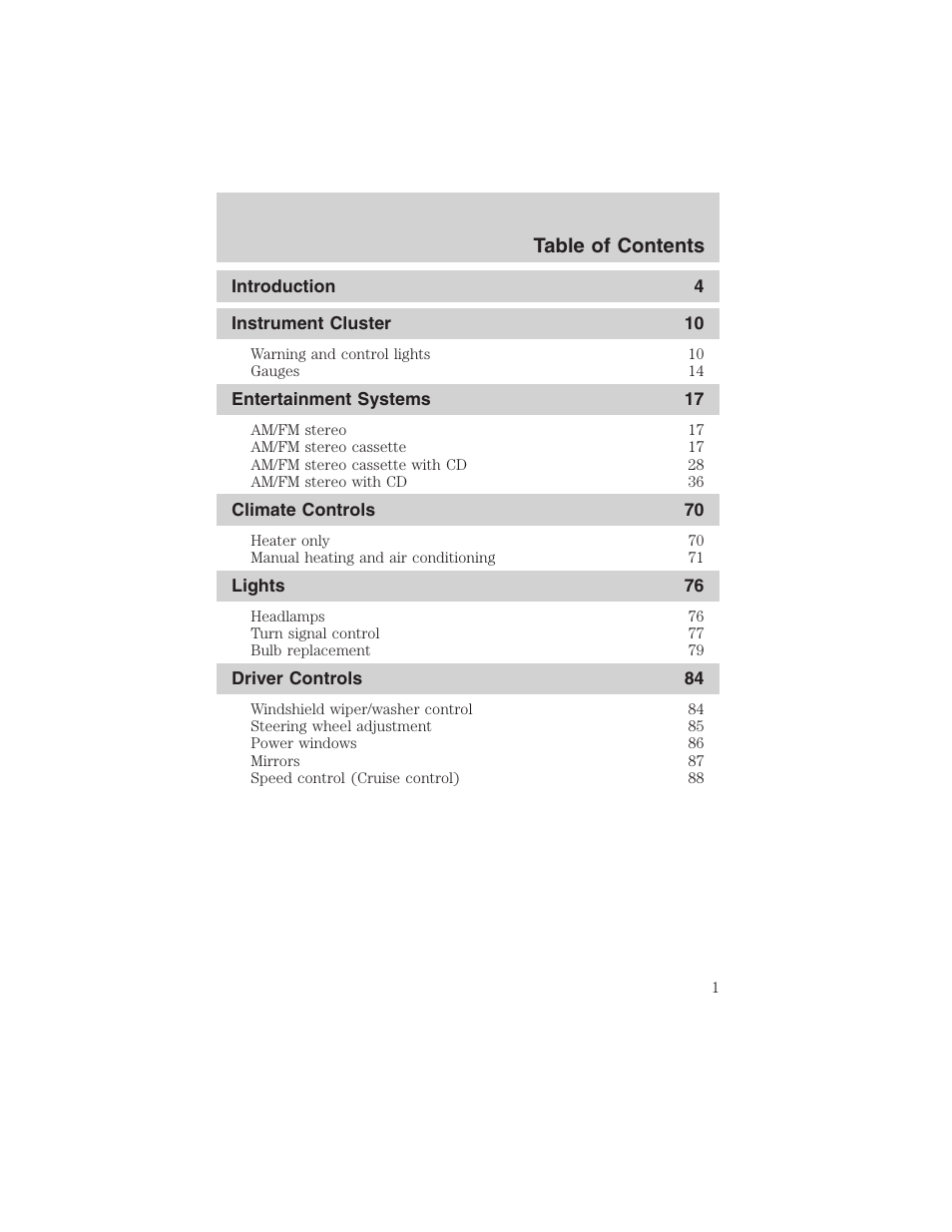 FORD 2002 E-450 v.2 User Manual | 256 pages