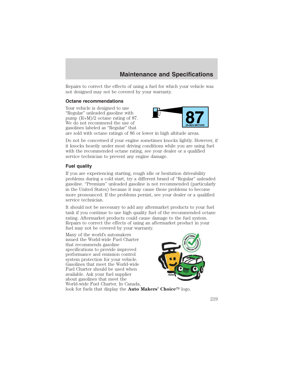 FORD 2002 E-450 v.2 User Manual | Page 219 / 256