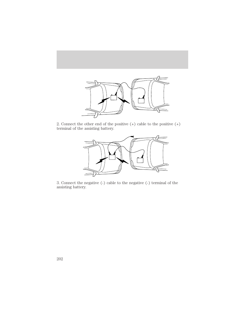 Roadside emergencies | FORD 2002 Escape v.1 User Manual | Page 202 / 280