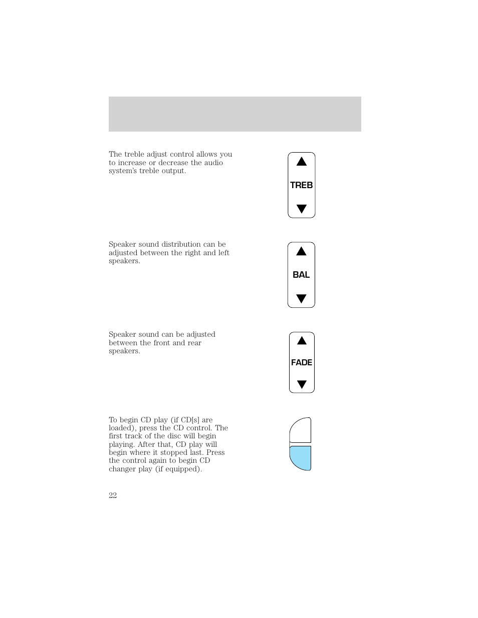 Cd entertainment systems | FORD 2002 Escape v.1 User Manual | Page 22 / 280