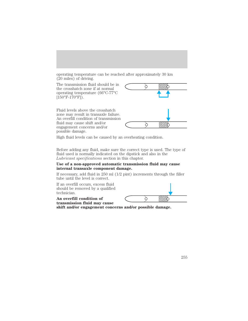 Maintenance and specifications | FORD 2002 Escape v.1 User Manual | Page 255 / 280