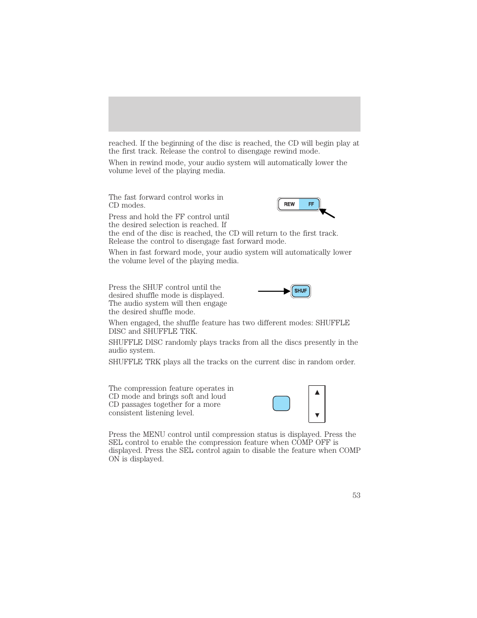 Entertainment systems | FORD 2002 Escape v.1 User Manual | Page 53 / 280