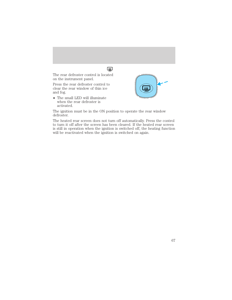 Climate controls | FORD 2002 Escape v.1 User Manual | Page 67 / 280