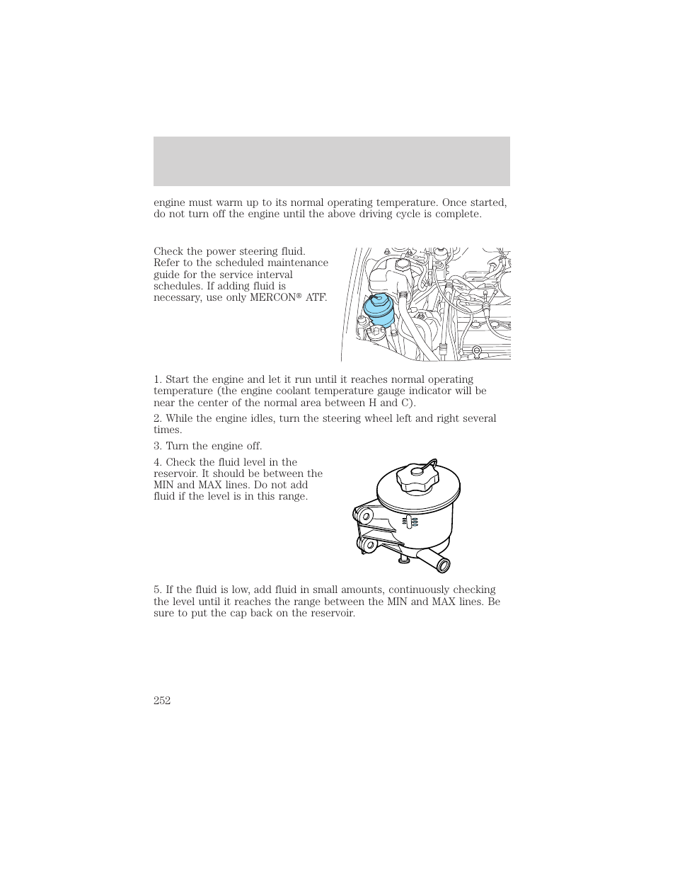Maintenance and specifications | FORD 2002 Escape v.2 User Manual | Page 252 / 280