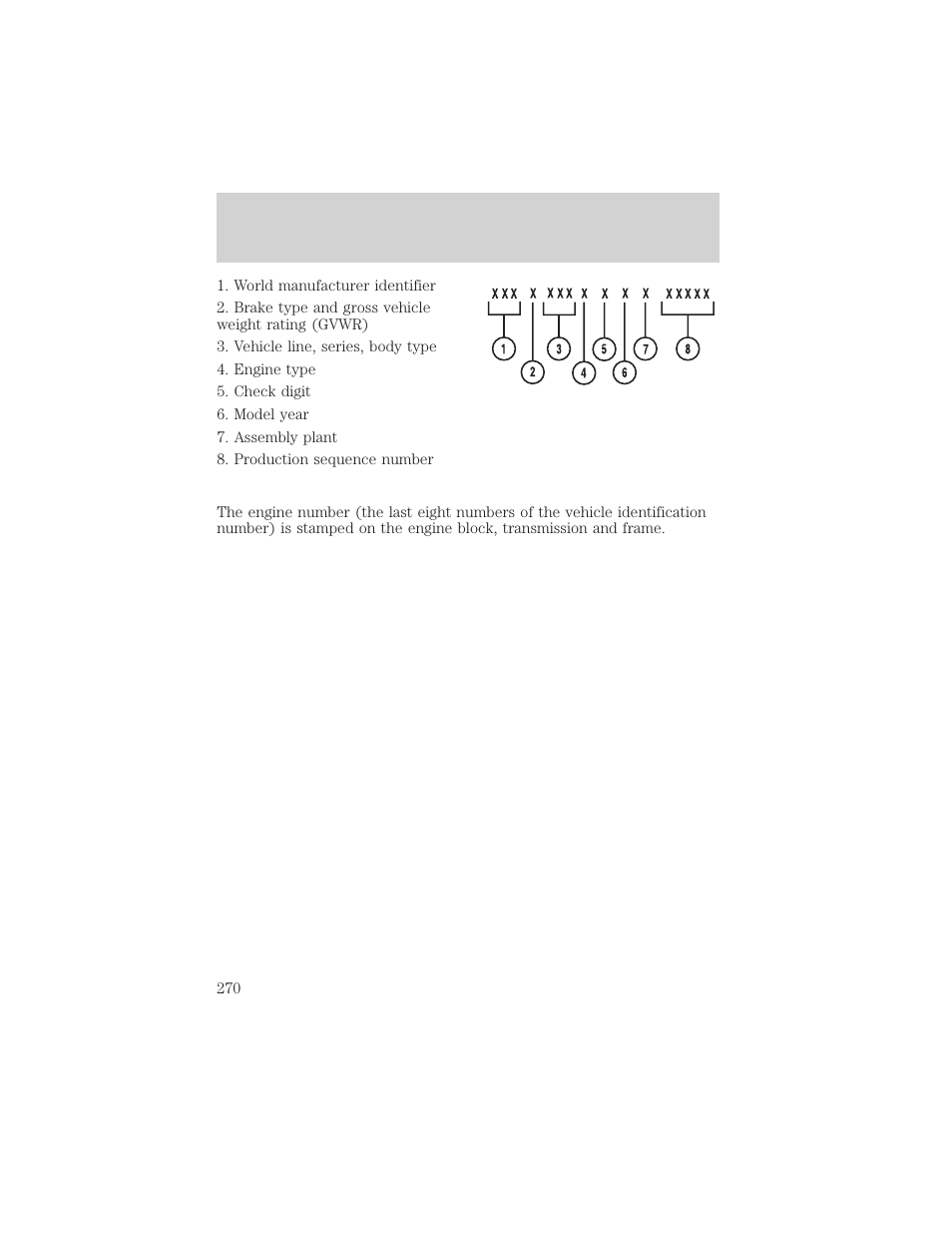 Maintenance and specifications | FORD 2002 Escape v.2 User Manual | Page 270 / 280