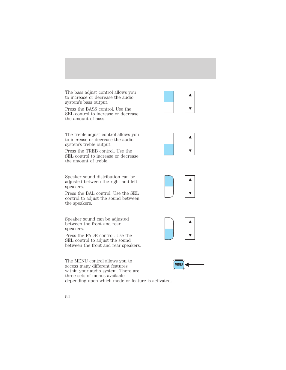 Entertainment systems | FORD 2002 Escape v.2 User Manual | Page 54 / 280