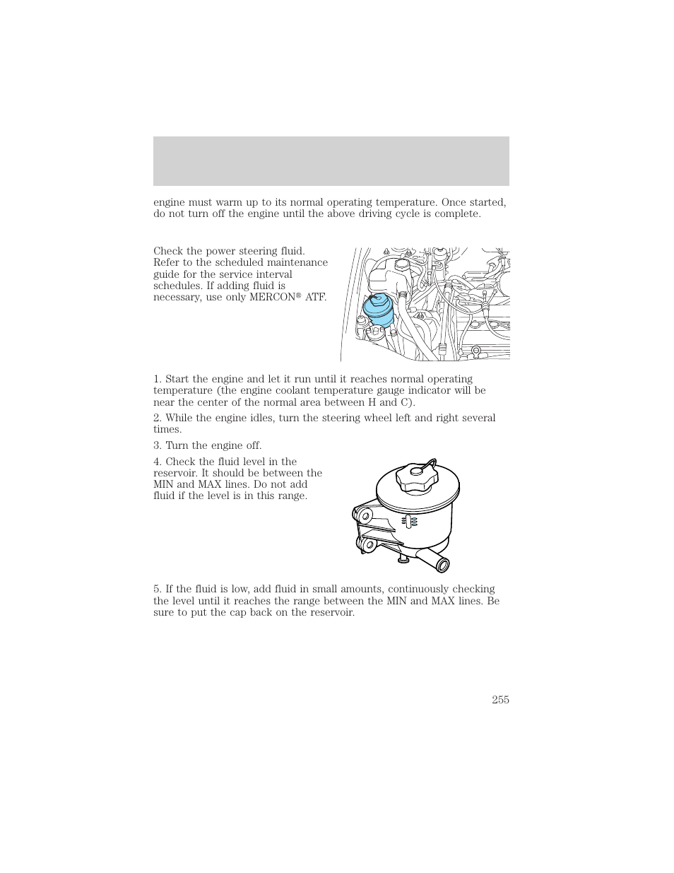 Maintenance and specifications | FORD 2002 Escape v.3 User Manual | Page 255 / 288