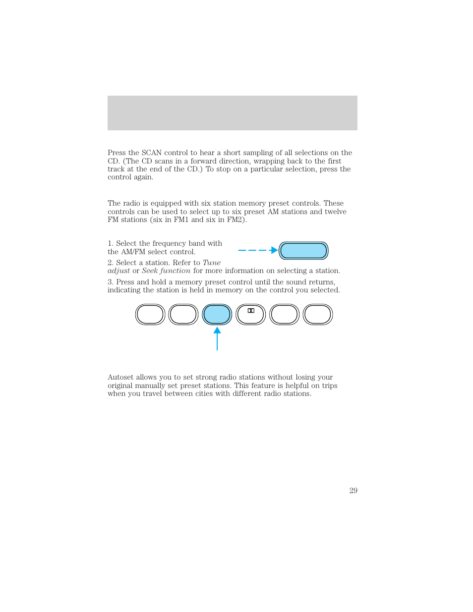 Entertainment systems | FORD 2002 Escape v.3 User Manual | Page 29 / 288