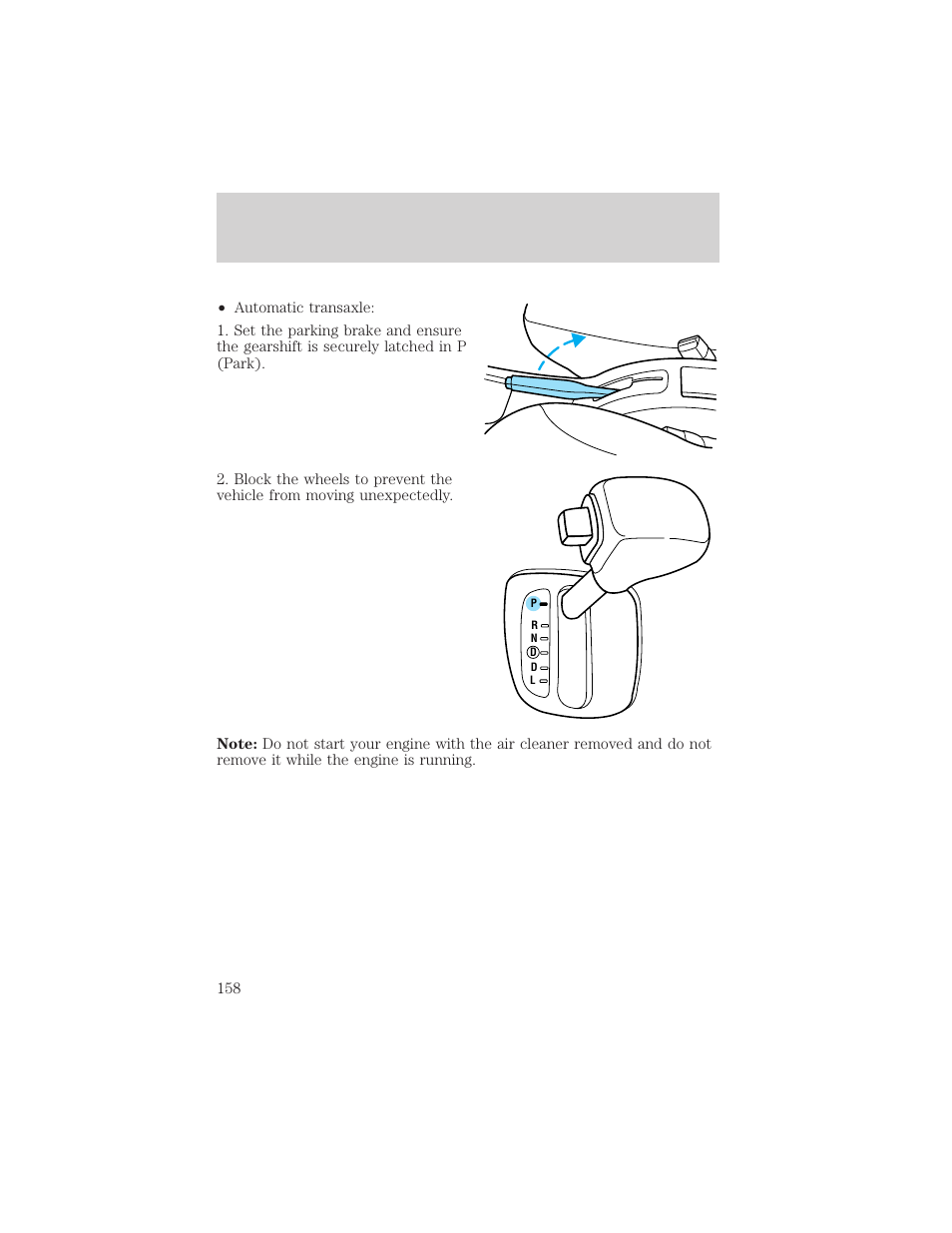 Maintenance and specifications | FORD 2002 Escort v.1 User Manual | Page 158 / 216