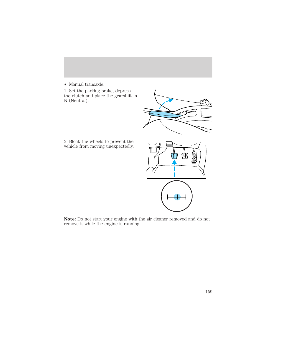 Maintenance and specifications | FORD 2002 Escort v.1 User Manual | Page 159 / 216