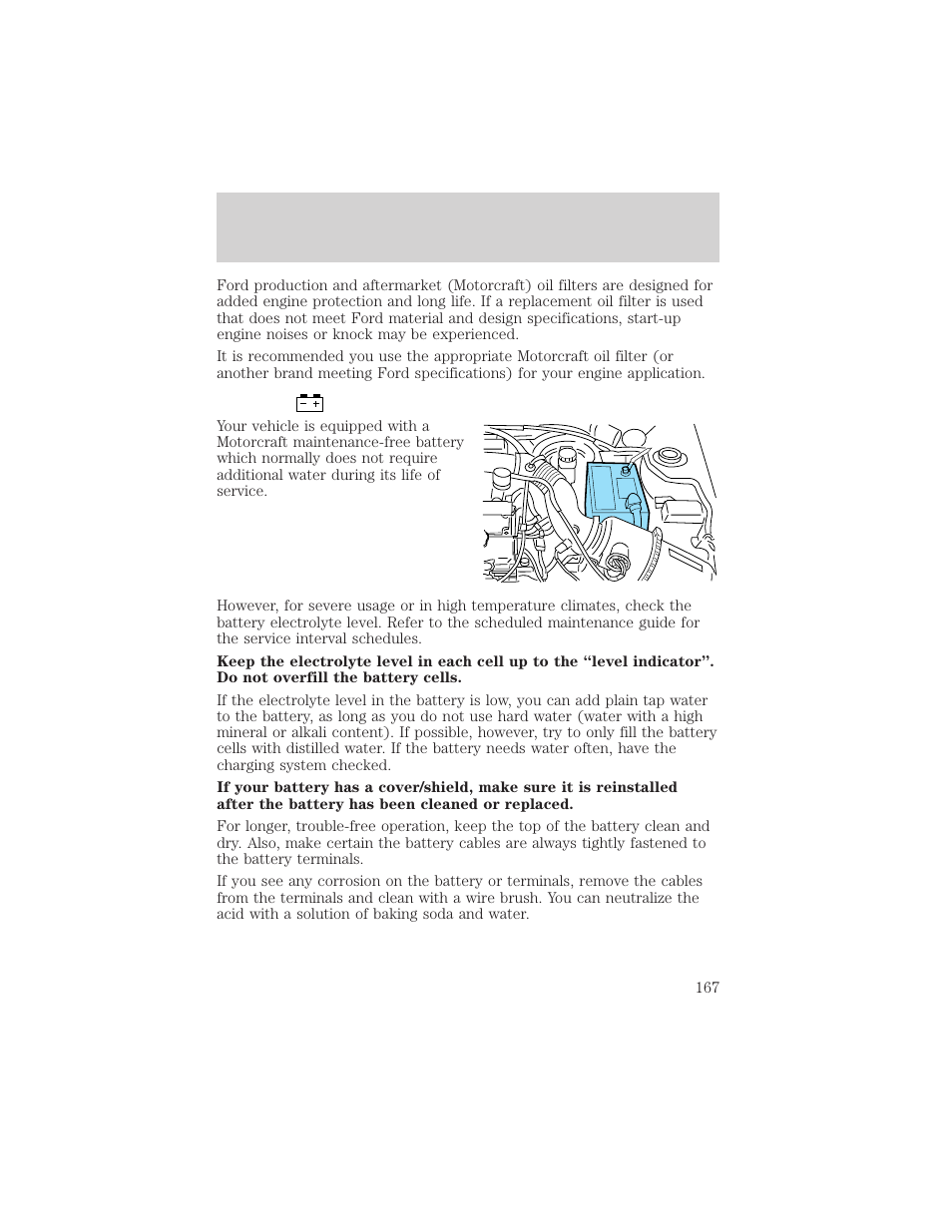 Maintenance and specifications | FORD 2002 Escort v.1 User Manual | Page 167 / 216