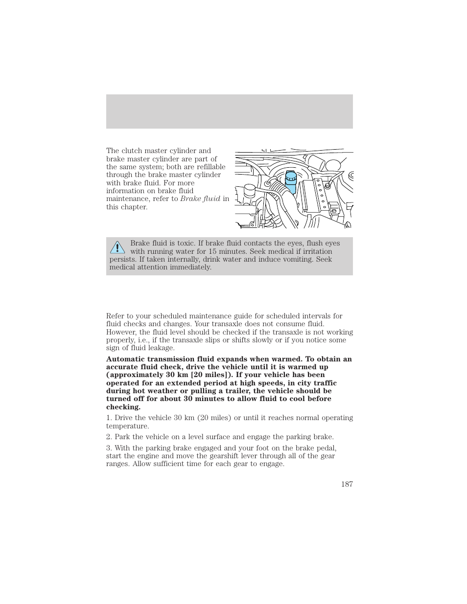 Maintenance and specifications | FORD 2002 Escort v.1 User Manual | Page 187 / 216