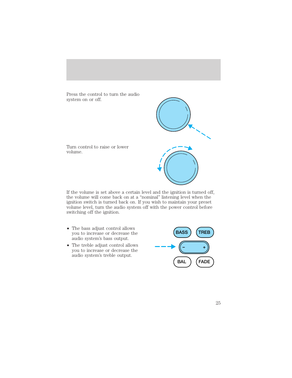 Entertainment systems | FORD 2002 Escort v.1 User Manual | Page 25 / 216