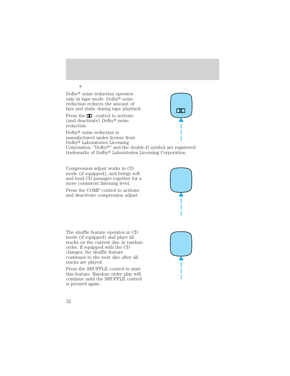 FORD 2002 Escort v.1 User Manual | Page 32 / 216