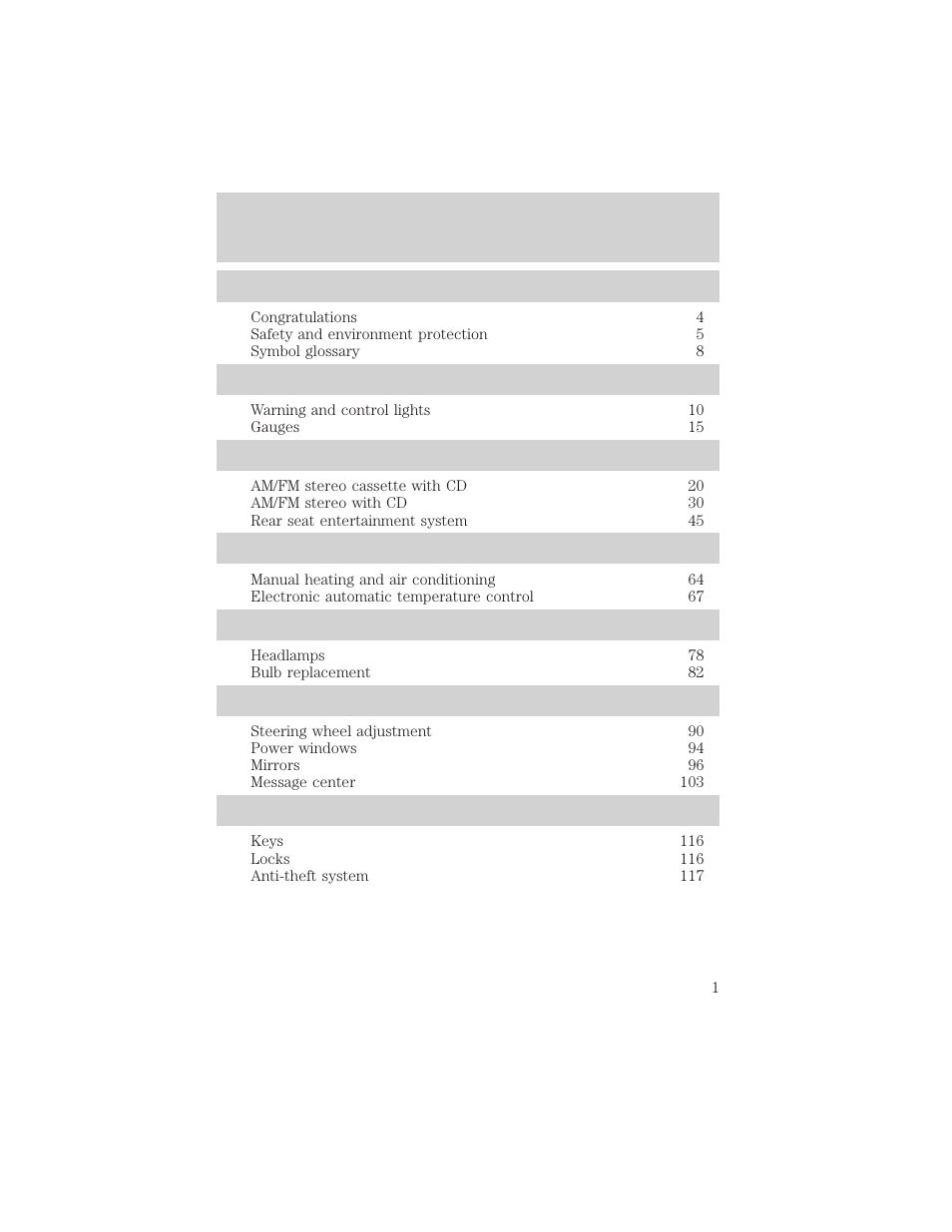 FORD 2002 Excursion v.1 User Manual | 296 pages