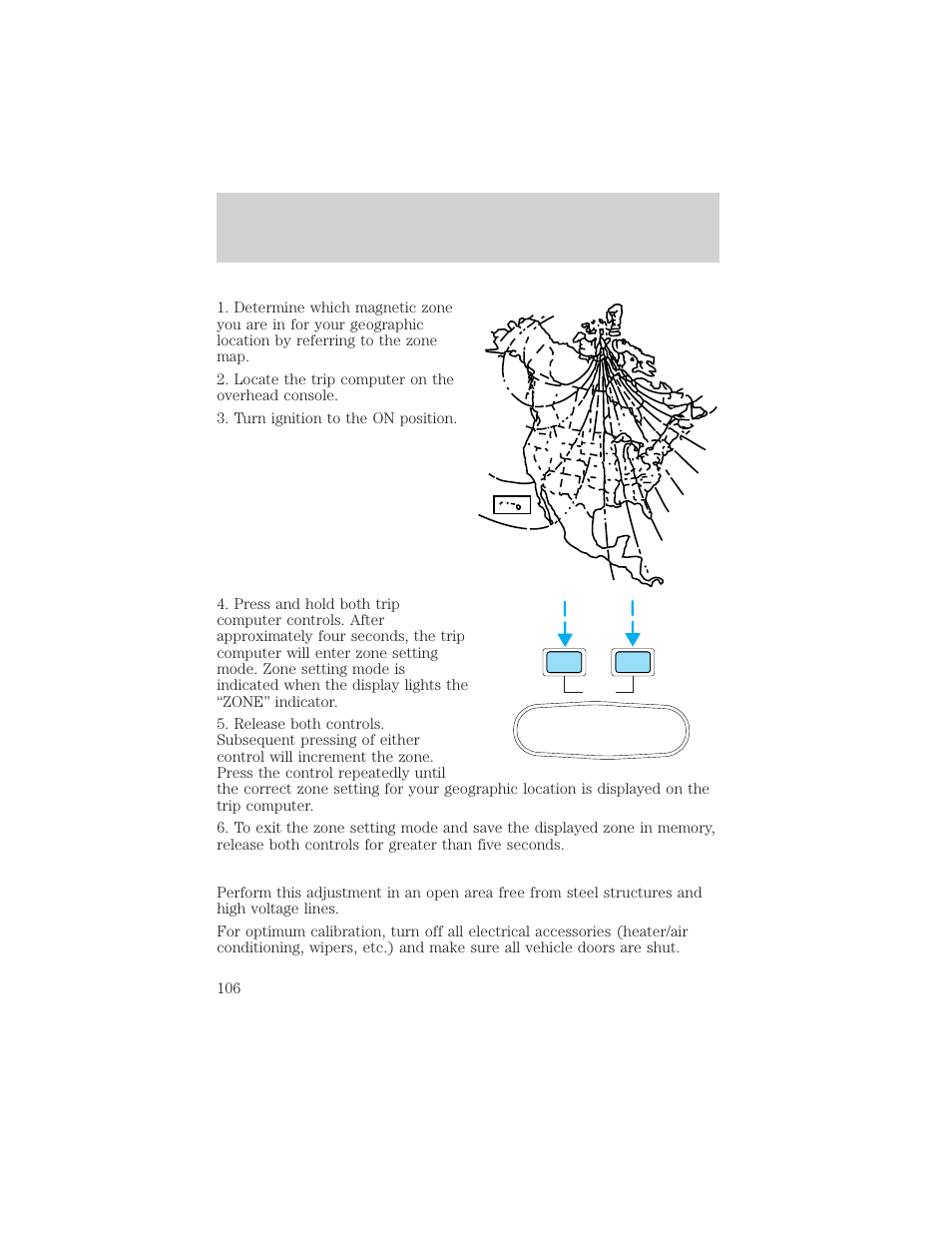 Driver controls | FORD 2002 Excursion v.1 User Manual | Page 106 / 296