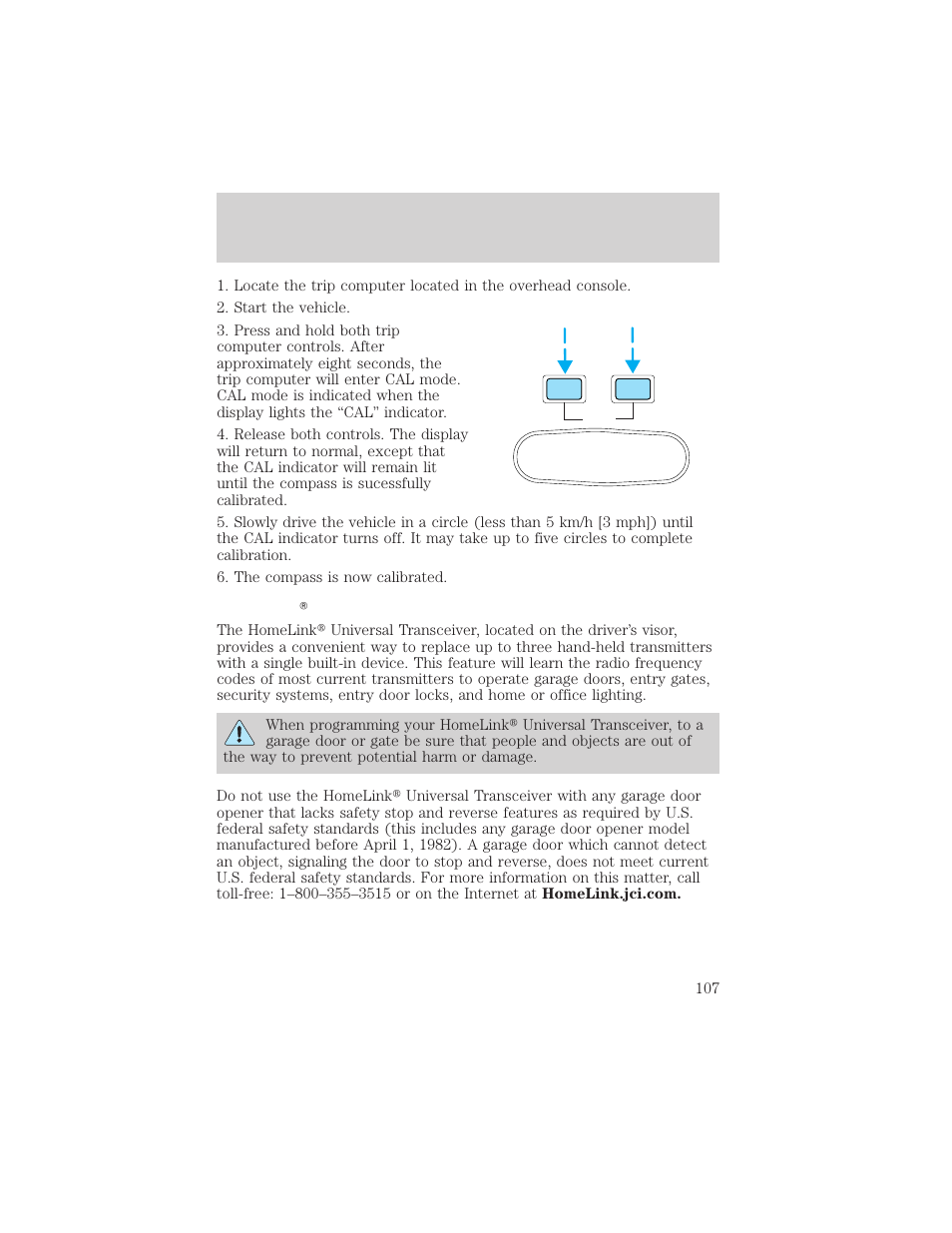 Driver controls | FORD 2002 Excursion v.1 User Manual | Page 107 / 296