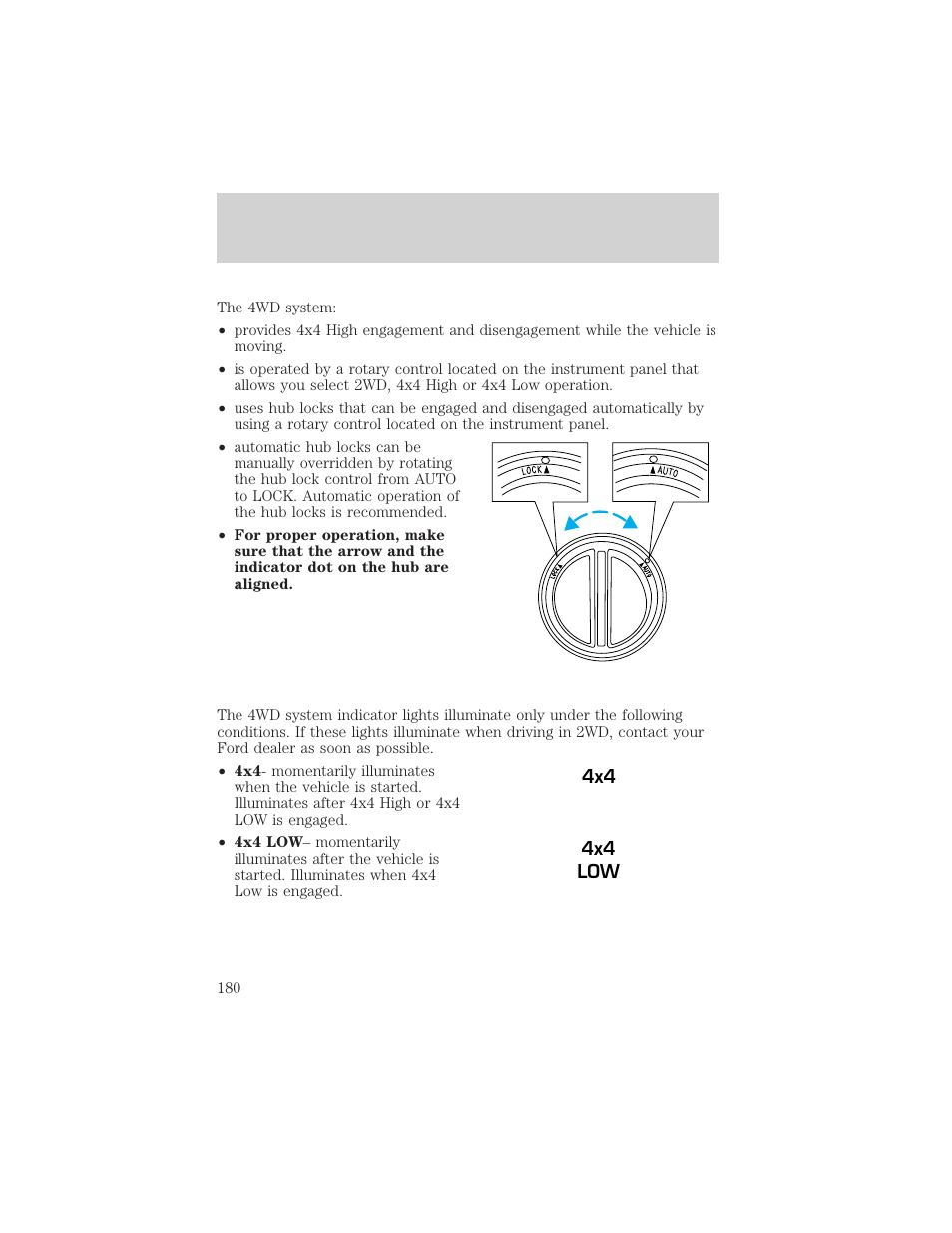 Driving | FORD 2002 Excursion v.1 User Manual | Page 180 / 296