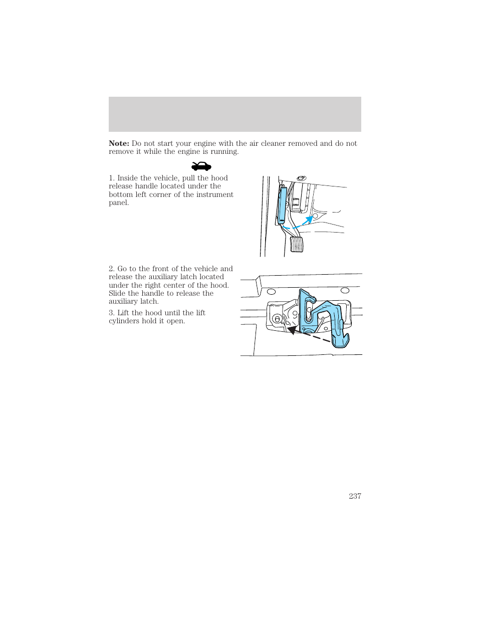 Maintenance and specifications | FORD 2002 Excursion v.1 User Manual | Page 237 / 296