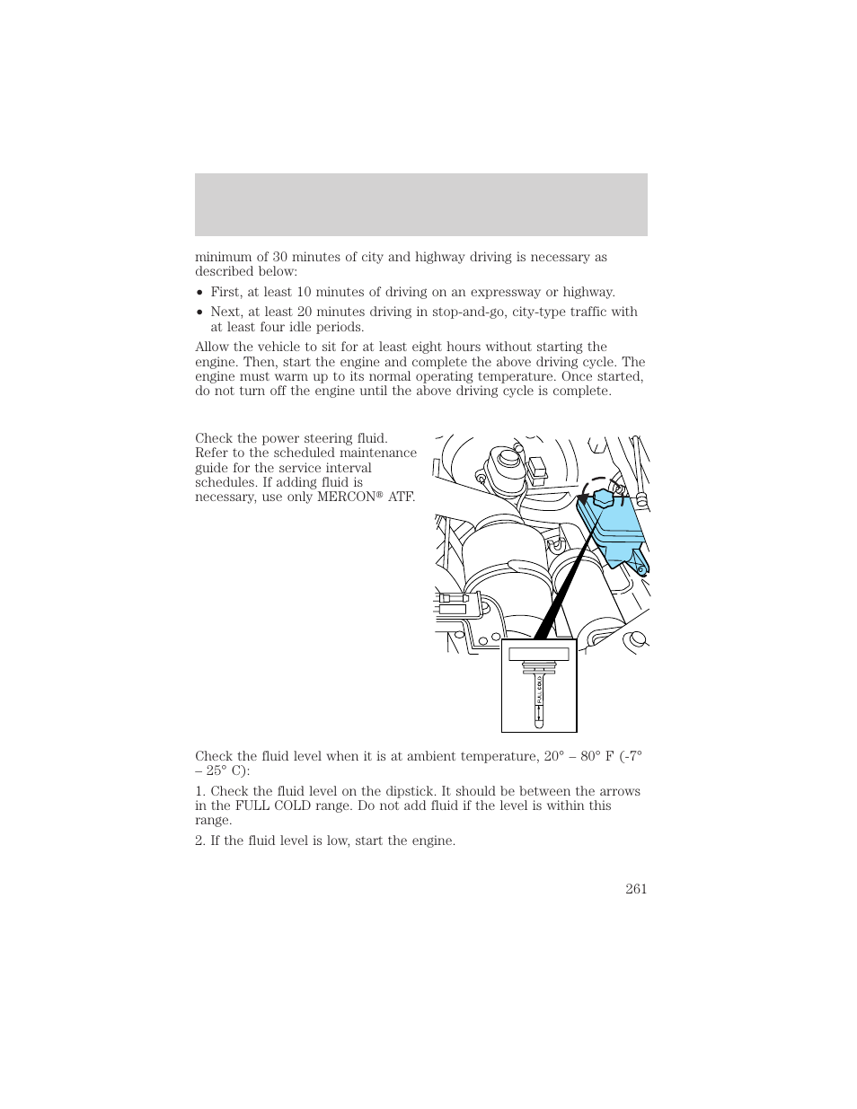 Maintenance and specifications | FORD 2002 Excursion v.1 User Manual | Page 261 / 296