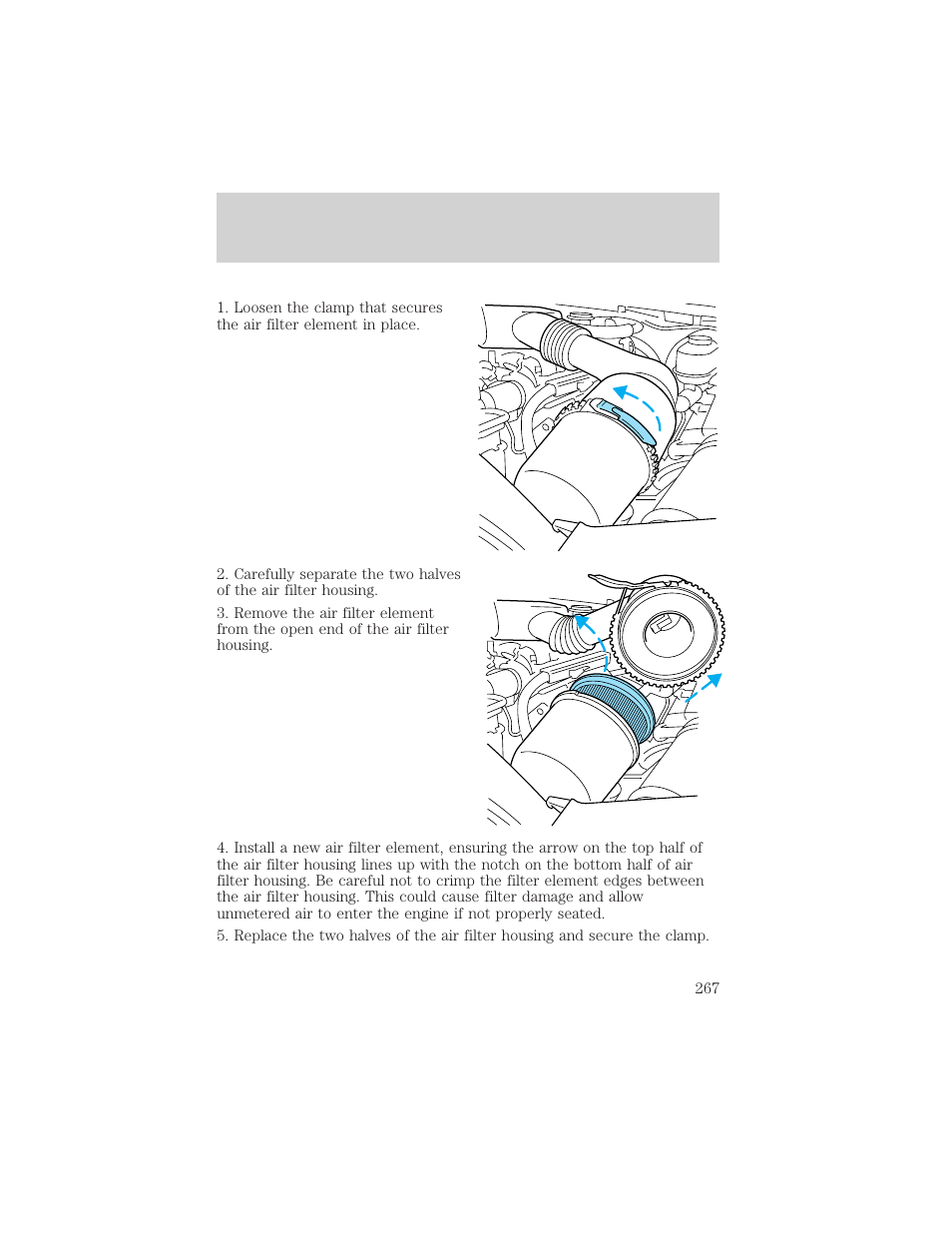 Maintenance and specifications | FORD 2002 Excursion v.1 User Manual | Page 267 / 296