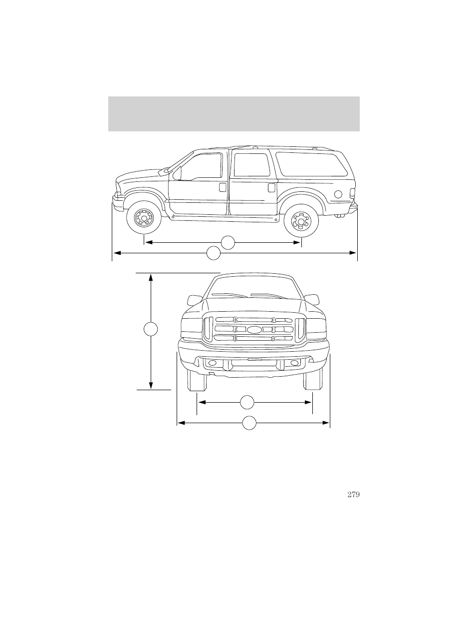 Maintenance and specifications | FORD 2002 Excursion v.1 User Manual | Page 279 / 296