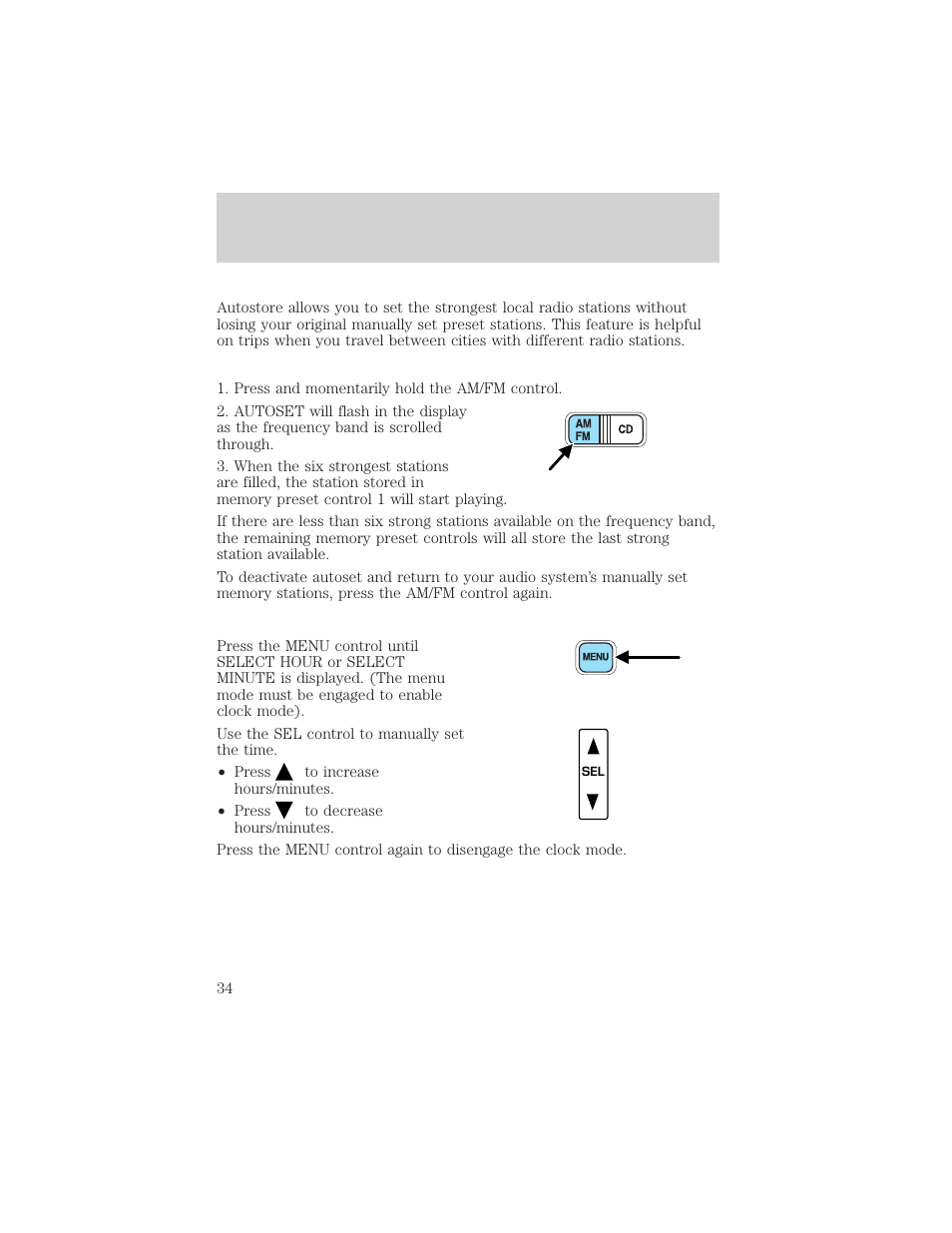 Entertainment systems | FORD 2002 Excursion v.1 User Manual | Page 34 / 296