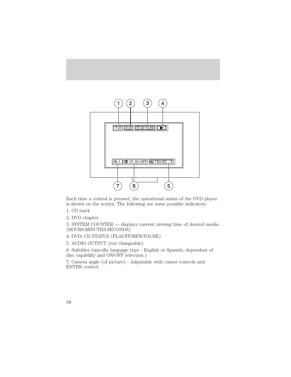 Entertainment systems | FORD 2002 Excursion v.1 User Manual | Page 58 / 296