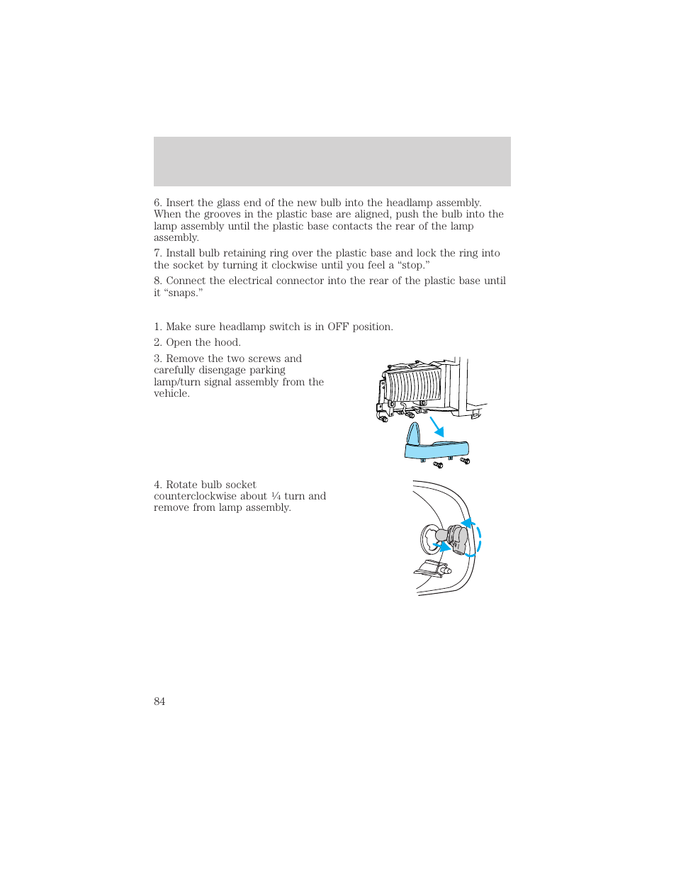 Lights | FORD 2002 Excursion v.1 User Manual | Page 84 / 296