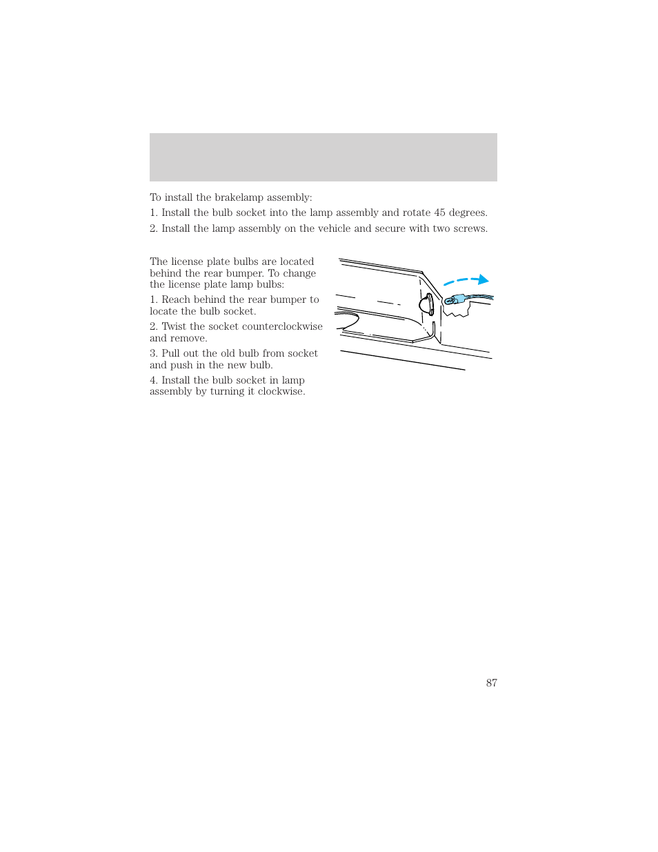 Lights | FORD 2002 Excursion v.1 User Manual | Page 87 / 296