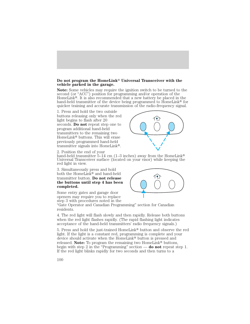 Driver controls | FORD 2002 Excursion v.2 User Manual | Page 100 / 280