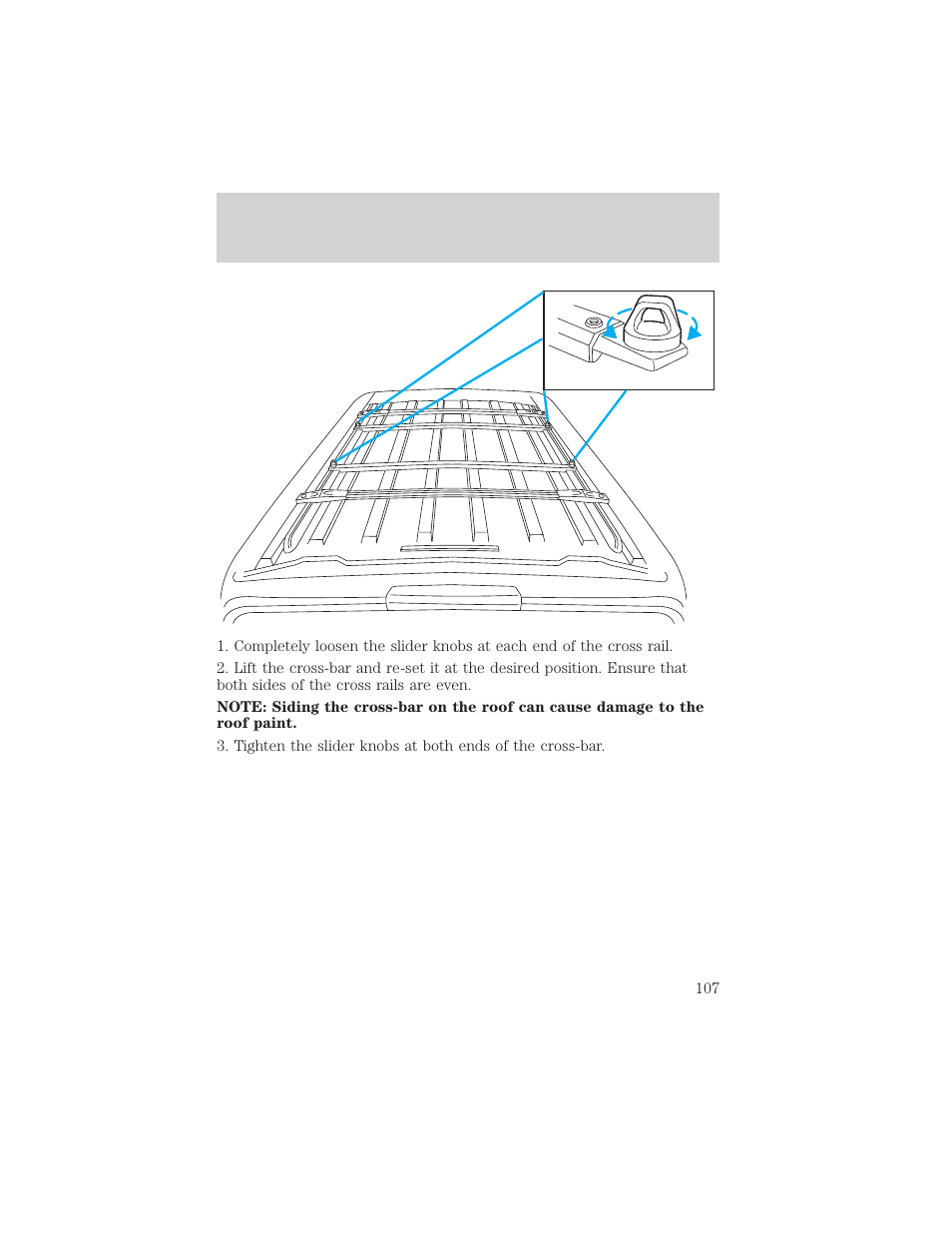 Driver controls | FORD 2002 Excursion v.2 User Manual | Page 107 / 280