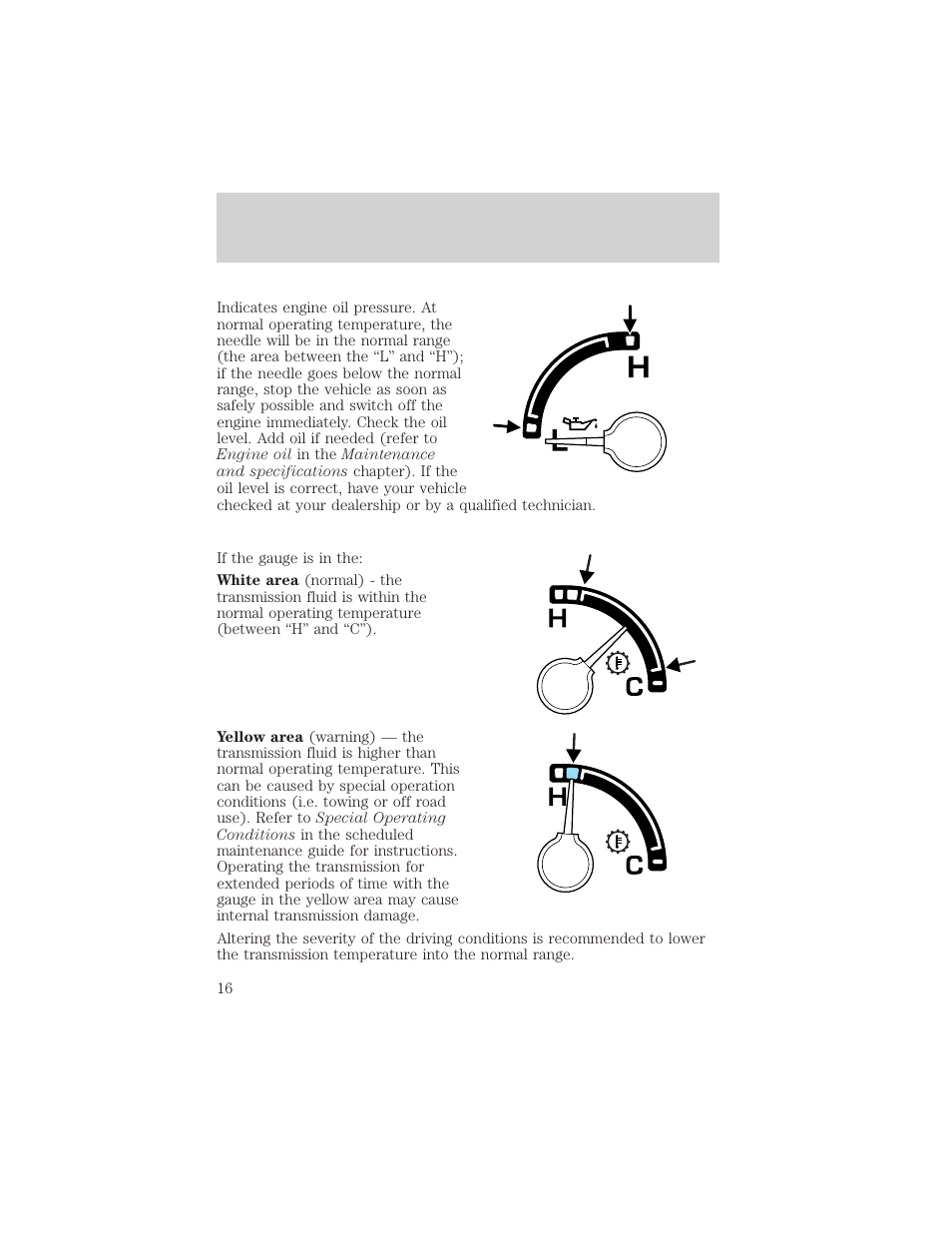 Instrument cluster | FORD 2002 Excursion v.2 User Manual | Page 16 / 280