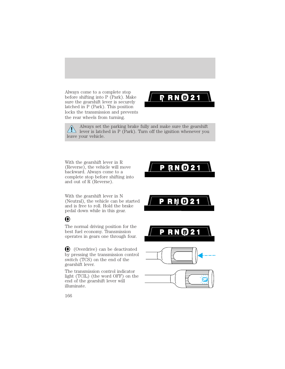 Driving | FORD 2002 Excursion v.2 User Manual | Page 166 / 280