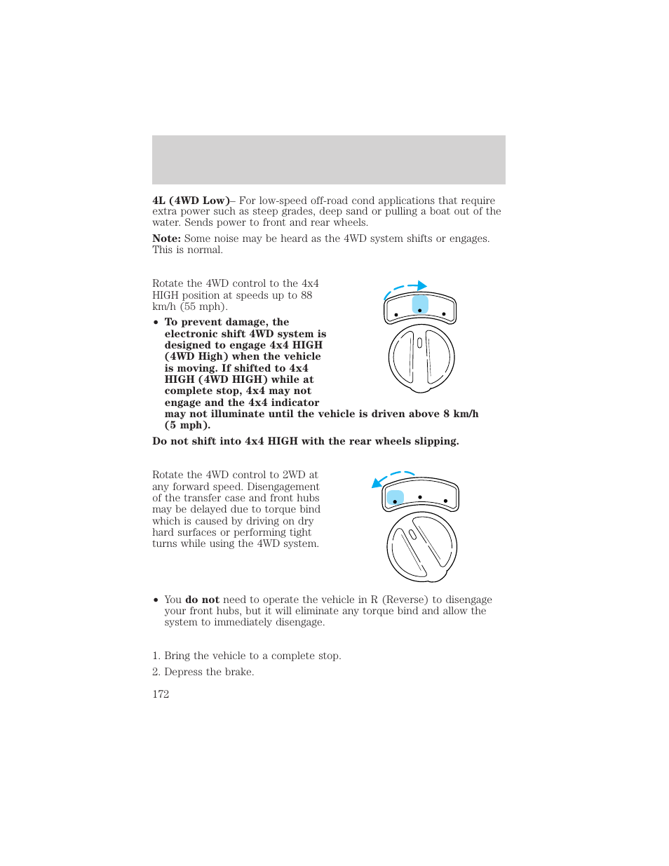 Driving | FORD 2002 Excursion v.2 User Manual | Page 172 / 280