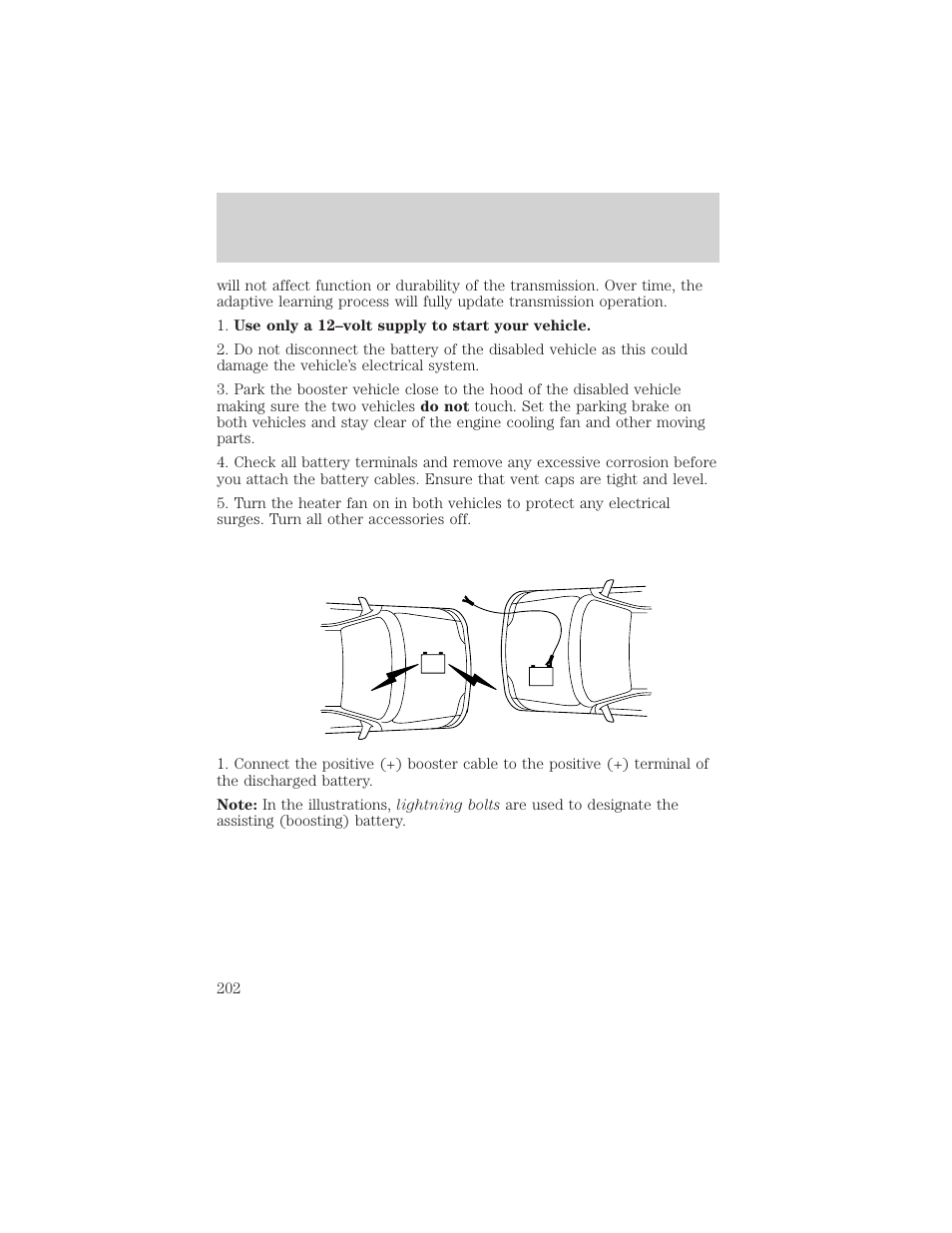 Roadside emergencies | FORD 2002 Excursion v.2 User Manual | Page 202 / 280