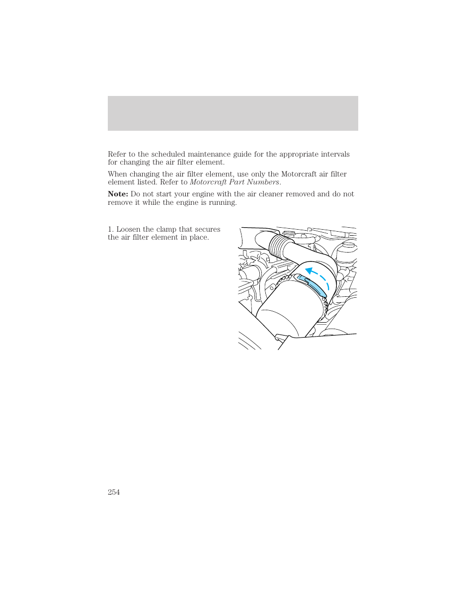 Maintenance and specifications | FORD 2002 Excursion v.2 User Manual | Page 254 / 280